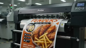 Heyman Backlit Film Printing (Lightbox Film) Lightbox Poster Kertas Lampu LED Menu Poster untuk LED Lightbox Frame