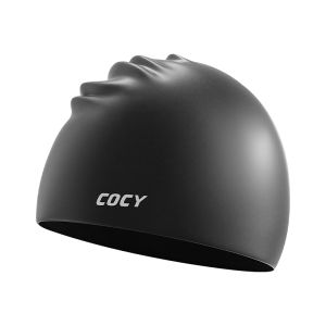 Warrior | Large Fit Non-Head-Squeezing Long Hair Friendly Ear Protecting Stylish Swimming Cap