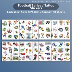QIFUXING | Waterproof Soccer Competition Rainbow Trophy Stickers