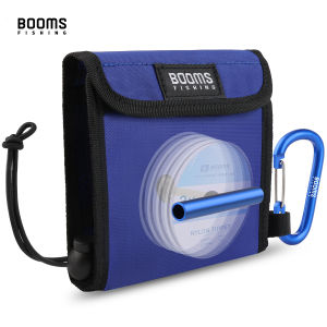 Booms Fishing SH2 Fly Fishing Tackle Bag Front Wire Leader Tippet Line Wallet Line 10 Pockets Storage Bag Fishing Accessories