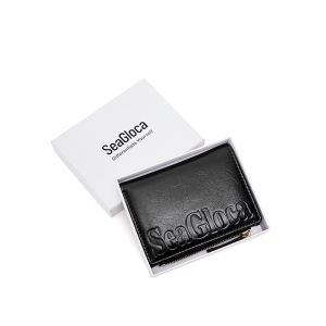 Seaglaca New Fashion High-End Bifold Short Wallet With Box Purse Card Holder for Woman