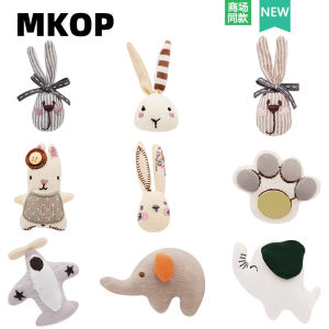 Adorable Rabbit Airplane Shoe Buckle Accessories for Clog Shoes Luxury Feel Cross Brand OP Plush Animal Series Summer 2025