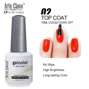 Arte Clavo 15ml Nail Gel Polish 400Colors Professional Salon Nail Art Gels Varnish UV Semi Permanent Nail Lacquer Nail Supplies