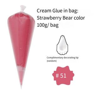 1PS 9PS 15PS 100g Cream Gel Phone Case Cream Gel DIY Material Bagged Cream Clay Manufacturer Direct Sales Cream Gel Wholesale