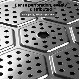 gumahus | Stainless Steel Steamer Basket Kitchen Steamer Rack