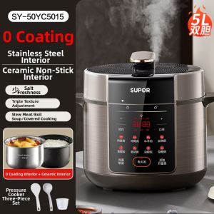 Supor | Zero Coating Multi-Function Pressure Rice Cooker 5L