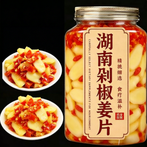 Dưa Củ Gừng Cay Sẵn Ăn