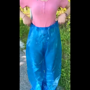 1/5pcs Disposable Rain Pants Thickened Pack Foot Drift Waterproof Split Set Tourism Clear Rainsuit Outdoor Travel Cycling