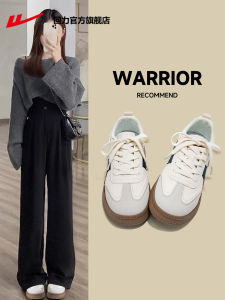 Womens Thick Bottom Canvas Deqin Shoes Retro Style Synthetic Leather Inner Upgraded Version Spring Autumn Seasonal Casual Footwear