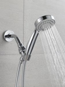 AZOS | Vòi Hoa Sen Âm Tường Đôi Đầu Phun Trên 4 Inch