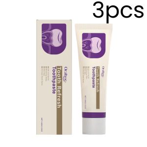 oralhoe | Oralhoe Whitening Toothpaste Mint Scent Remove Stains Brightening Teeth Freshens Breath Gentle Formula Oral Care Toothpaste 100g
