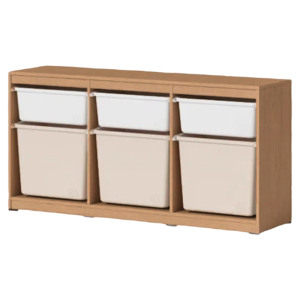 Hanssem | Children Birch Wood Storage Cabinet