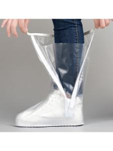 Waterproof Rain Overshoes High Cylindrical Anti-slip Thick Bottom