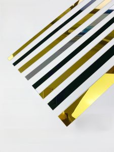 Luxurious Acrylic 3D Wall Stickers Decorative Edge Strip Self Adhesive Ceiling Border Background for TV Wall Modern Minimalist Style Waterproof