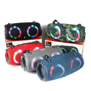 L Xtreme3 Bluetooth Speaker รุ่นบรรเทาลำโพงบลูทูธ เสียงไร้สายแบบพกพากันน้ำ เครื่องเสียงบรรเทา รูปแบบพกพากันน้ำ ลำโพงบลูทูธ เอฟเฟกต์แสงที่มีสีสัน การฟังเพลงดีงาม แถมสายคาด สำหรับคนที่ชื่นชอบกิจกรรมที่ดีดวง