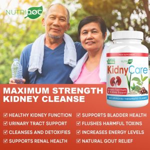 KidnyCare Natural Kidney Cleanse and Detox by Nutridoc/ PROMO A