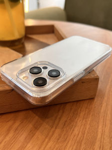 Elam Transparent Water Clear Soft Silicone Phone Case for Apple 17ProMax 16Promax 15Promax 14Pro 13Pro Fashionable Protective Cover