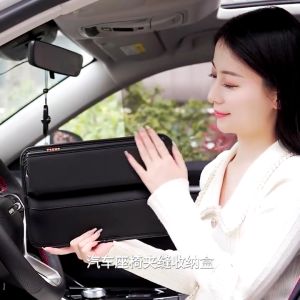 【B291 READY STOCK】Universal Car Seat Gap Filler Organizer Car Seat Gap Leak-Proof Filler Anti-Drop Blocker Side Pocket