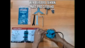 NRT-PRO 3709 HD Mesin Profil 6mm Kayu Router Wood Trimmer 6 mm 3709HD 3709 HD