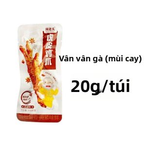 Đồ Ăn Vặt Chân Gà Không Xương Chua Cay Vị Chanh Đóng Lon 2 Jin