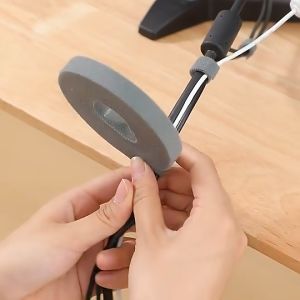 145MM Cable Ties Manage Organizer Wire Tape Loop Reusable Velcros Strap Cable Ties Multipurpose Plant Computer Wire 电线整理