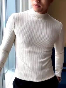 Áo Thun Nam Dài Tay Cổ Tròn 3 Phân Chất Gân Tăm Mềm Nhẹ Áo Giữ Nhiệt Nam Thu Đông Co Giãn Tốt AGN02 - MINHSTORE66