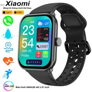 Đồng Hồ Thông Minh Xiaomi Watch 5 Phiên Bản Toàn Cầu Màn Hình HD AMOLED Máy Đo Nhịp Tim Cuộc Gọi Bluetooth GPS Đồng Hồ Thông Minh Thể Thao Dành Cho Nam Và Nữ Máy Theo Dõi Thể Dục Chống Nước