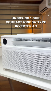 Samsung 1.0/1.5 HP Compact Window Type Inverter Air Conditioner AW40F09D0ATNTC/AW40F12D0ATNTC