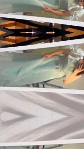 HJ DRESS DORIA ZIGZAG PARTY ORGANZA DRESS TERBARU NATALAN DRESS KONDANGAN DRESS PESTA TAHUN BARU