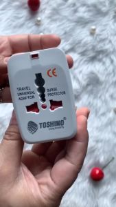 โตชิโน ปลั๊กแปลง Travel Adapter รุ่น DE-204 ใช้งานปลั๊กไฟฟ้า มอก 2432-2555
