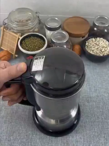 (Ship in 12hrs)400W Stainless steel bits coffee grinder Food-grade Home electric grinder machine blender Spices Coffee Bean Dry Nut Miscellaneous