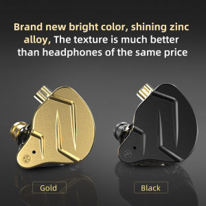 KZ | KZ ZSN PRO X 1DD+1BA Hybrid IEM Headphones 10mm Dual Magnetic Dynamic Zinc Alloy Comfortable Upgraded Wired Earphones