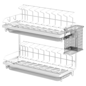 Kitchen Drying Rack for Dishes Narrow Design