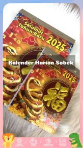 Kalender Sobek Harian Tahun 2025 Hijriyah Jawa Chinese