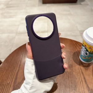 เคสโทรศัพท์ Huawei Mate60 pro แบบใหม่ ด้านหน้าและด้านหลัง ด้านนอกเป็นยางนุ่ม ด้านในเป็น PU ป้องกันการตกหล่น