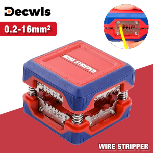 0.2-16mm² Multipurpose Wire Stripper Box Household Cable Cutter Stripping Tools DIY Wire Automatic Wire Stripper Wire Stripper