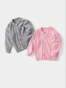 Usbettas | New Spring and Autumn Kids Knit Sweater Open Front