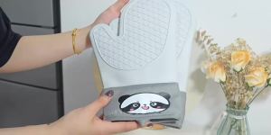 Oven Gloves 1/2Pcs Thickened Silicone Insulation Gloves Home Kitchen Baking High Temperature Resistance 600F Non-Slip Soft