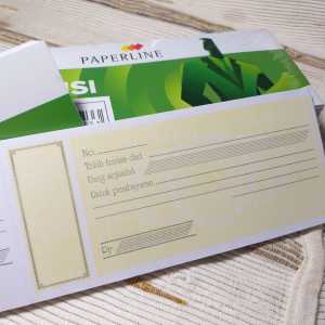 Kertas Buku Kuitansi Paperline: Solusi untuk Usaha Anda