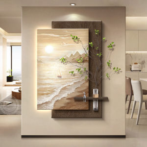 RUIBAHAO | Zakka Style Seawave Wall Art