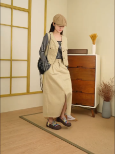 Joy&Mario Womens Loafers Fashionable Platform Canvas Shoes Cartoon Casual Shoes