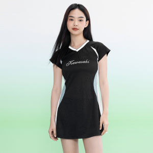 Kawasaki | Badminton Fitness Sporty Knit Dress Small Waist Series