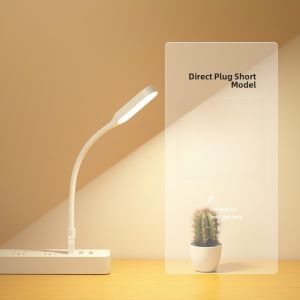 Portable Mini USB Plug-In Desk Lamp LED Eye Protection Computer Keyboard Light Student Dormitory Night Light Convenient Carry-On