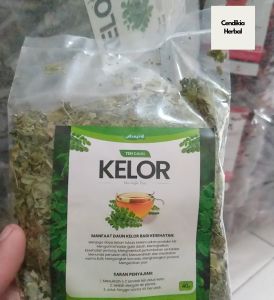 Obat Herbal Teh Daun Kelor Kering Atasi Rematik Pegal Linu Kolesterol Sakit Jantung