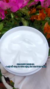 HOÀN TIỀN 15% - (Tặng kèm tăm trắng thảo dược) Kem body bong tái tạo 5-7 ngày nhanh mạnh giúp da nâng tone và trắng mịn đánh bay da chai lỳ đen sạm