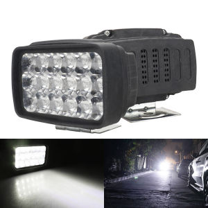 ไฟหน้ารถจักรยานยนต์สปอตไลท์ไฟ LED 12V แสงสว่างสีขาวมากมอเตอร์15/18Led ไฟทำงานเสริมการขับขี่ไฟตัดหมอก Led