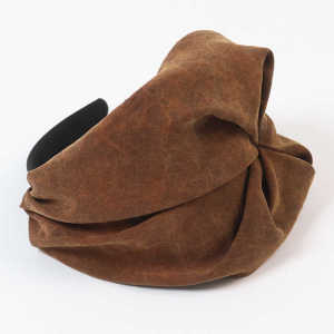 High-End Hair Accessories Pure Silk Wide Edge Versatile Gift Hat Style Hairband Elegant Aesthetic Value Luxury Hair Accessories