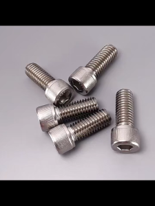 M6 DIN912 Allen Cap Bolt Precise Corrosion-Resistant 304 Hex Socket Screw Industrial Machine Fastener Machinery Equipmen