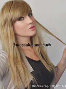 หน้ากากยางลูกเรือเต็มใบสำหรับผู้ใหญ่ หน้ากากยางสำหรับผู้ชายเปลี่ยนเป็นผู้หญิง หน้ากากสำหรับผู้ชาย ทรงผมตรง สำหรับงานวันฮาโลวีน