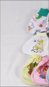 [DAPAT 4 PCS] Sarung Tangan & Kaki Bayi Motif / Sarung Tangan Kaki Bayi Lucu / Sarung Tangan Kaki Bayi Cotton Murah